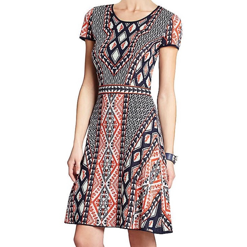 BCBG “Kayla” knit cocktail dress